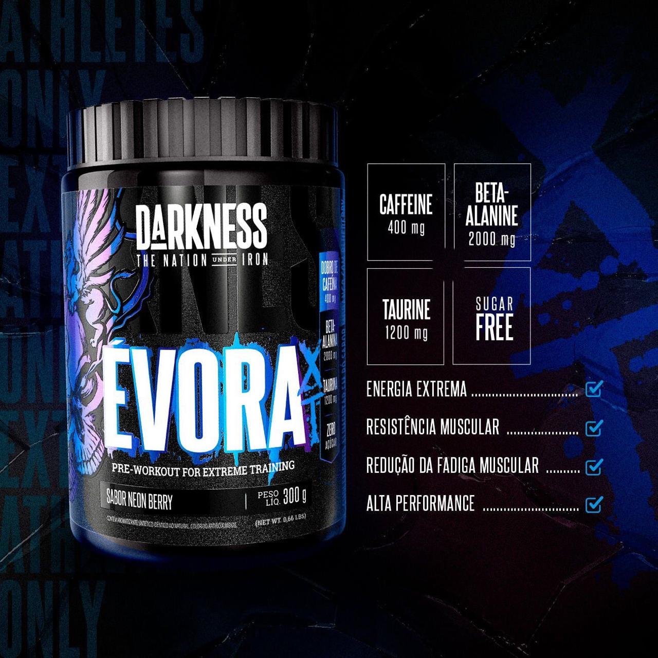 Darkness Évora XT 300g · Neon Berry