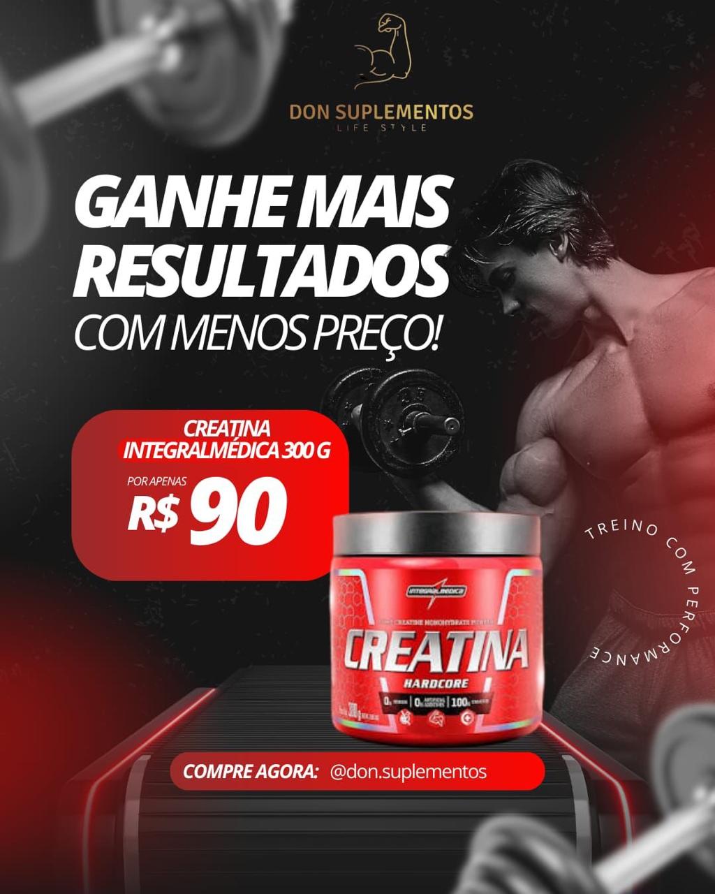 IntegralMédica Creatina Hardcore 300g